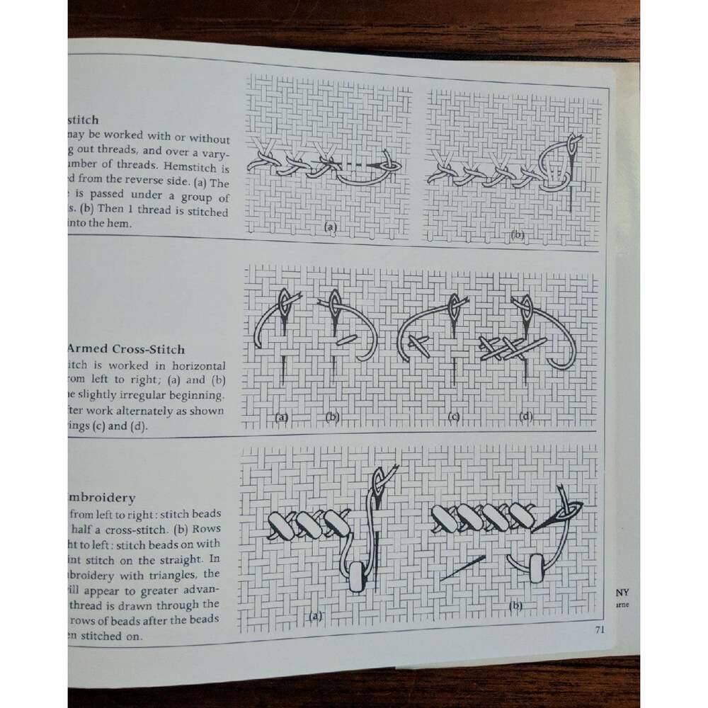 Counted Thread Embroidery Pattern Book HC - Picture 6 of 7